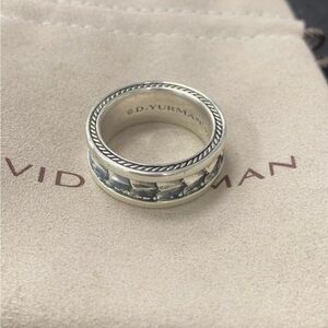 David Yurman Armory Silver Ring